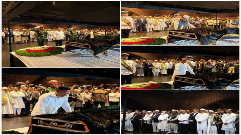 সাবেক অস্থায়ী রাষ্ট্রপতি ও জাতীয় সংসদের সাবেক স্পীকার ব্যারিস্টার জমির উদ্দিন সর
