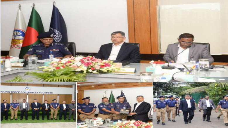 পুলিশ স্টাফ কলেজের পরিচালনা বোর্ডের ২১তম সভা অনুষ্ঠিত...