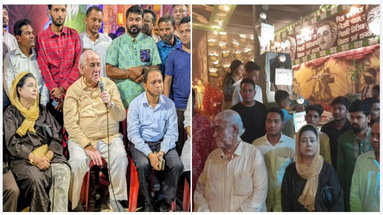 কক্সবাজারে দুর্গাপূজায় প্রধানমন্ত্রীর শারদীয় শুভেচ্ছা পৌঁছালেন পার্বত্য মন্ত্রী সাচিং প্রু: পর্যটক